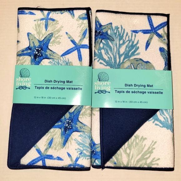 2 Shore Living Starfish Drying Mats - Picture 1 of 1